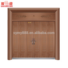 luxury stainless steel entry front door security main door design for house